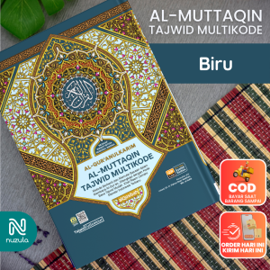 Al Quran Tanpa Terjemahan Al Muttaqin Waqaf Ibtida - Ukuran A5 dan A4 Jumbo Mushaf Al-Quran berwarna cocok untuk Wakaf