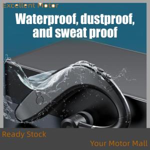 Excellent Ready Stock Wireless Bluetooth 5.0 Ear-Hook Earphones Sports Business Single Ear Headset Handsfree Headphone With Mic For Cell Smartphones