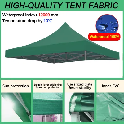 Outdoor Canopy Tent 2x2/2x3/3x3/3x4.5/3x6 Heavy Duty Waterproof Folding Gazebo Sun & Rain Shelter for Car Parking Camping