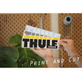 Sticker สติ๊กเกอร์ ลาย THULE งานไดคัท มีหลายสี หลายขนาดให้เลือก สติ๊กเกอร์ติดได้ทุกที่. 