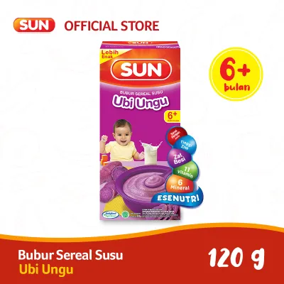 SUN BC Susu Ubi Ungu Kotak 120 g