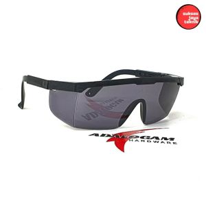 Kacamata Las - Kaca Mata Safety Gurinda Gerinda Grey Smoke
