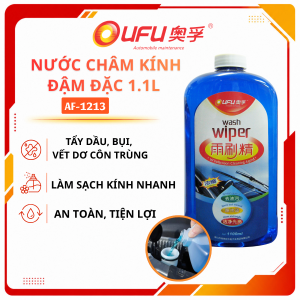 Nước Châm Kính Ô Tô Đậm Đặc OUFU AF-1213 1.1L - Làm Sạch Kính Chuyên Dụng