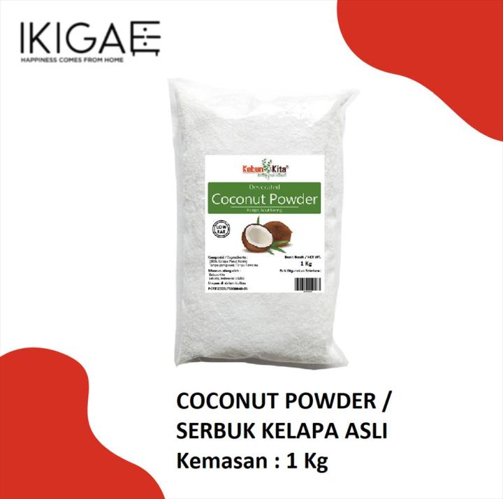 COCONUT POWDER / KELAPA SERBUK ASLI KEMASAN 1 KG