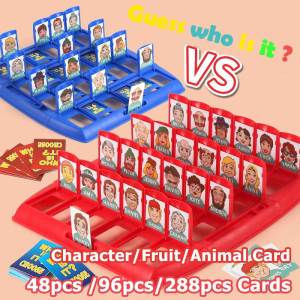 Guess Who Is It? Classic BoardGame Funny Family Guessing Games Kids Children Toy Gift