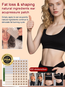 Ear Acupressure Stickers for Slimming and Shaping Natural Ingredients Ear Acupressure Slimming Patch Weight Loss Body Shaping Non-Invasive Auricular Therapy Aid