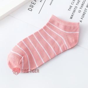 ถุงเท้า สีลูกกวาด สุดฮิตในเกาหลี ห้าสีพาสเทล ใส่ฤดูร้อน เนื้อนุ่ม เหมาะกับสาวๆวัยใส. FT99