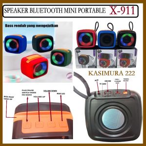 Speaker Bluetooth Portable Mini X-911 Speaker Wireless5.0 Led RGB Speaker Extra Bass