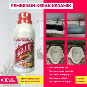 Cairan Pembersih Keramik Kamar Mandi dan Toilet Super Ampuuh Yang Sangat Ampuh Untuk Kerak Membandel