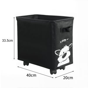Multifunctional Office Corner Shelf Foldable Reinforcement Under Desk Organizer Trolley Shelf