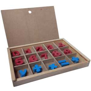 Montessori Toy Moveable Kotak Huruf abc angka Alphabet Belajar Membaca Pengenalan Huruf dan Angka