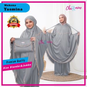 Mukena Dewasa Jumbo Standar Yasmina 2 Fungsi Mukenah Ponco By Chazmine