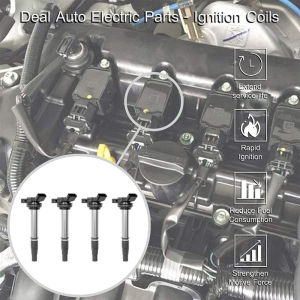 PANDA Ignition coil koil Toyota 90919-02258 1PCS/4PCS For Avanza Veloz Gran Max Corolla Altis Wish Celica TOYOTA koil pengapian Long Service Life [Stok&PengirimanCepat]