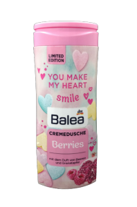 [HCM]Sữa tắm dưỡng ẩm hương dâu Berries hiệu Balea nhập khẩu từ Đức dung tích 300ml