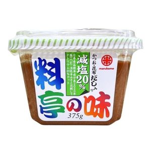 Miso Dashi Trộn Sẵn Marukome Cắt Giảm 20% Lượng Muối Trọng Lượng 375Gr