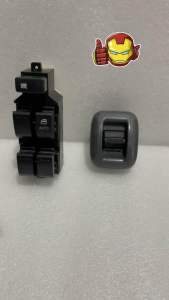 PWR-M-VIVA OR PWR-S-VIVA ORIGINAL J&J POWER WINDOW SWITCH (MAIN 12PIN SINGLE 5PIN) FOR USE ON: PERODUA VIVA
