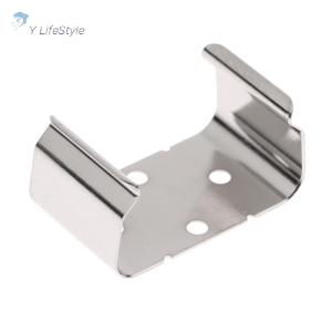 Y LifeStyle คลิปแบตเตอรี่สำรอง1ชิ้นสำหรับแบตเตอรี่ Bc-69รุ่นสปริงเหล็กแบตเตอรี่9V ตัวยึดคลิปคงที่สำหรับเบสกีตาร์ไฟฟ้าที่ใช้งานอยู่