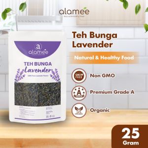ALAMEE Lavender Tea Teh Bunga Organik Kering Dried Flower 25gr