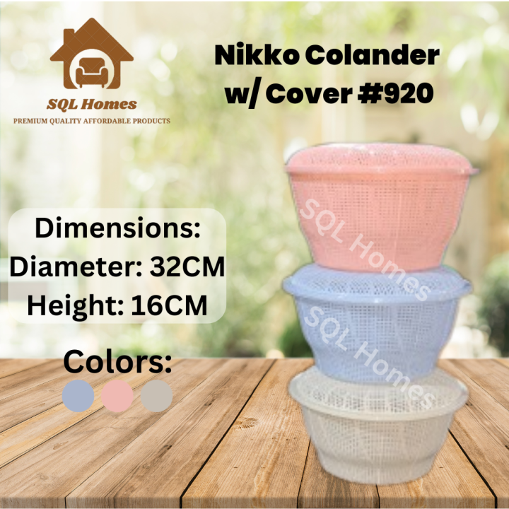 Nikko Colander with Cover | Multi-Color | Modern | Stylish | #920 ...