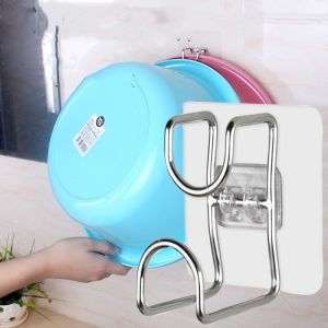 Thanh Treo Đồ Dán Tường 6 Móc Liền Mạch Trong Suốt Siêu Dính Treo Đồ Quần Áo Khăn Đồ Dùng Nhà Bếp-CA666