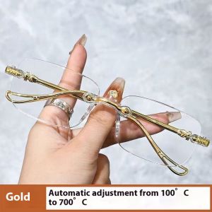 Smart Reading Glasses with Auto-Focus for Seniors Anti-Blue Light Fashionable Design