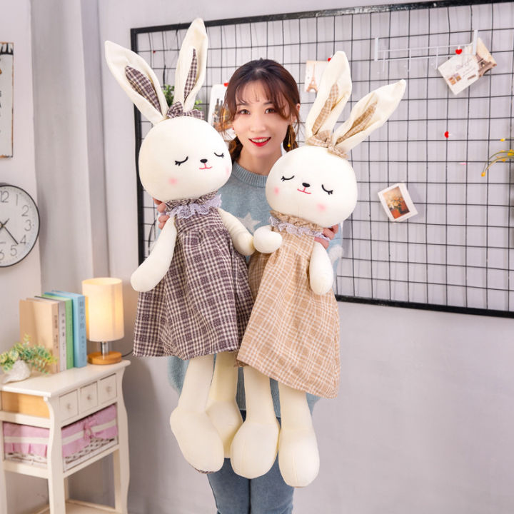 Multi-size Cute Soft Cartoon Niffie Rabbit In A Skirt Plush Doll ...