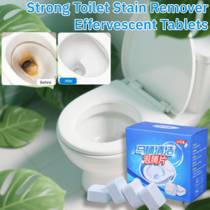 Toilet Cleaning Effervescent Tablet Urine Stain Deodorant Toilet Yellow Dirt Foaming Cleaner