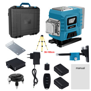 Máy bắn cốt laser máy lazer cân bằng máy cân mực laser 16 tianguồn sáng ld nhập khẩu Đức dùng trong thi công đi dây máng cáp công tắc ổ cắm lắp đèn ống dẫn nước lắp điều hòa nhiệt độ