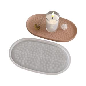 Multifuntional Silicone Mold Oval Shape Trays Moulds Home Decors Tray Mold for Home Decors and Various Occasions