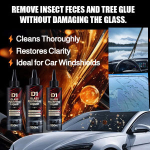 ✨ Glass Cleaner Repair/cleaning/polish & Shine No Damage No Corrosion Easy To Use Suitable Users Auto Glass Oil-Film Polishing Essence