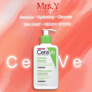 CeraVe Hydrating Cleanser 236ml Cream To FoamFacial Moisturizing Non-Foaming Cleanser