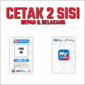Kartu MyPertamina Nama & QR – Cetak PVC Tahan Air, Tampilan Eksklusif. 