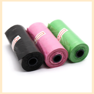Portable Baby Diaper Disposal Plastic Dispenser & Refill Roll Diaper Plastic Bag