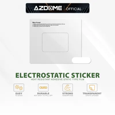 AZDOME Dashcam Electrostatic Sticker Electrostatic Film Heat Resistant Adhesive Holder