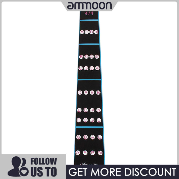 [ammoon]4 4 Violin Fiddle Finger Guide Fingerboard Sticker Label