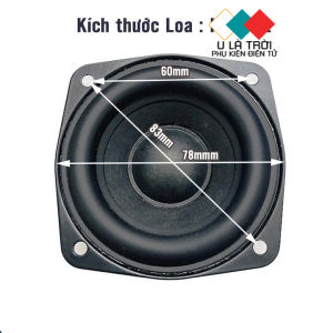 Loa Mid Bass LG 15W 4R 78mm Chất Lượng Loa Bass