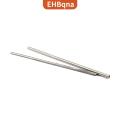 [COD] EHBqna Silver Round 304 Stainless Steel Capillary Tube Pipe 250mm Hollow Circular Tube. 