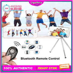 [Multifungsi]  Bluetooth Remote Control Remote Selfie Shutter Untuk Android IOS Smartphone Portabel
