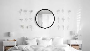 xpkQ Interstellar Infinity Mirror Luminous Wall Clock Bedside Wall Night Lamp Modern Design Home Decor Neon Light Sign Silent Watch 9T1N6