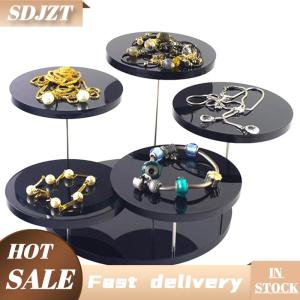 SDJZT 3 5 12 khay cupcake đứng Acrylic hiển thị đứng cho đồ trang sức cupcake món tráng miệng giá đám cưới sinh nhật đảng thích hợp cho các mặt hàng nhỏ