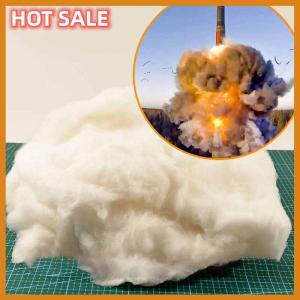 🔥🔥🔥dingdaocunz 20G Simulated Cotton For  Dust And Water Splash Effect Tank Model Firing Explosion Making Cloud Shape Cotton