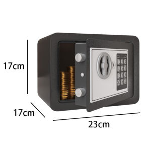 Fire Proof Digital Safe Box Home Money Safety Box Security Password Box With Lock and Key