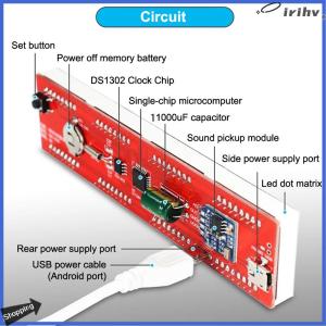 【jianzhanqinl】 ชุดไฟแอลอีดีสำหรับดนตรีชุดเครื่องดอทเมตริกชิ้นส่วน DIY ไฟเชื่อมรับจังหวะแบบอิเล็กทรอนิกส์