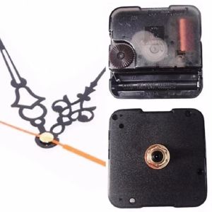 bộ máy Đồng hồ treo tường cơ bản với kim đồng hồ trang trí.
