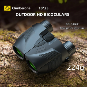 10X25 Binoculars long range Professional HD Hunting Telescope Folding Compact Bak4 Prism Binocular Optical Scope FMC Lens mini telescope long range binoculars long range original high power telescope binocular long range original binoculars for concert