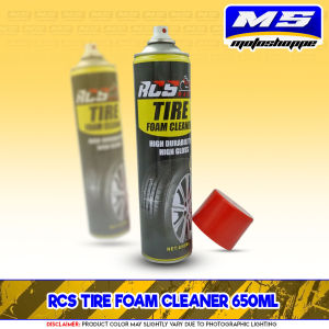 RCS TIRE FOAM CLEANER- MOTOSHOPPE MOTORCYCLE