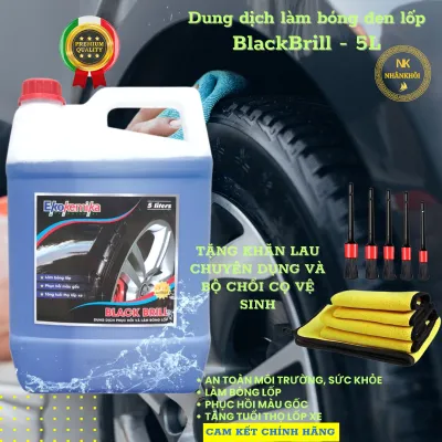 Black Brill - Dung dịch dưỡng và làm đen bóng lốp xe - Ekokemika