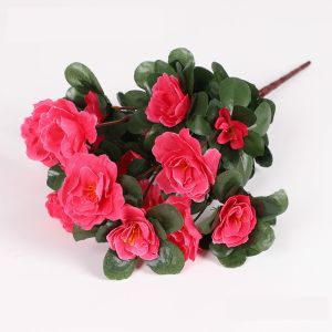 Bunga Mawar Hias Bouqet Tanaman Artificial Bunga Tangkai Dekorasi Ruangan Import BG12