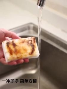 ทิชชู่เปียกฟองน้ำ นาโนสีขาว ทิชชู่เปียกฟองน้ำขจัดสิ่งปนเปื้อนและขจัดตะกรันในครัว (จัดส่งจากประเทศไทย) G2059