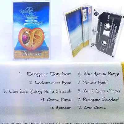 Kaset pita ARI LASSO - keseimbangan - selalu ada - the best of - kulihat kudengar kurasa - sendiri dulu